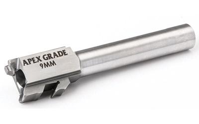 Apex Grade Semi Drop-In Barrel For Smith & Wesson M&P, 4.25", 9mm, 1:10" twist, Stainless Steel 105-053