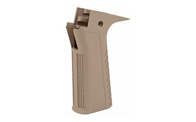 Optimized Pistol Grip for CZ Scorpion Evo 3 S1, Flat Dark Earth, Includes Grip Tape Panels 116-111