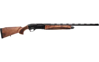 SAG26, Semi-automatic Shotgun, 12 Gauge, 3" Chamber, 26" Barrel, Walnut Stock, Matte Finish, Black, Fiber Optic Front Sight, 5 Rounds SA12H26-WD