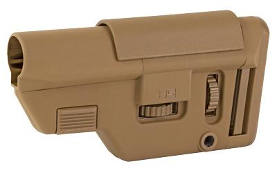 Collapsible Precision Stock, Coyote Brown, Medium Length CPS-1306