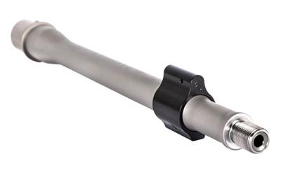 Premium Series, Hanson Profile Barrel, 223 Wylde, Fits AR15, 10.3" Threaded Barrel, 1/2x28 Thread Pitch, 1:8" Barrel Twist, Carbine Length Gas System, Stainless Bead Blasted Finish, Silver, Included Low Profile Gas Block BABL223004P