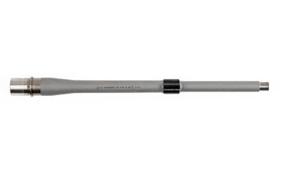 Premium Series, Hanson Profile Barrel, 6.5 Creedmoor, Fits AR10, 16" Threaded Barrel, 5/8x24" Thread Pitch, 1:8" Barrel Twist, Mid-Length Gas System, Bead Blasted Stainless Steel Finish, Silver BABL65CR17P