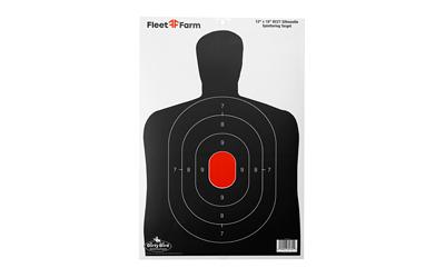 Splattering, Silhouette, 12"x18", 8 Targets BC-35732