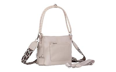 Hobo Purse with Holster, Zebra Print, Leather BDP-075