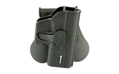 Rapid Release Polymer Holster With Paddle For Glock 26/27/33 Gen 1-4 Black Right Hand