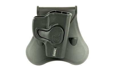 Rapid Release Polymer Holster With Paddle For Ruger LCP/Kel-Tec P-3AT Black Right Hand
