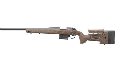 HMR, Left Handed, Bolt Action, 308 Winchester, 20" Threaded Barrel, Tan HMR Molded Stock with Mini-Chassis, 5Rd, AICS Style Detachable Magazine B14S351L