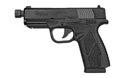 Conceal Carry, Semi-automatic, Double Action Only, Compact, 9MM, 4" Threaded Barrel, Matte Black Finish, Polymer Frame, Fixed Sights, 8Rd, 1 Magazine BP9MCCX
