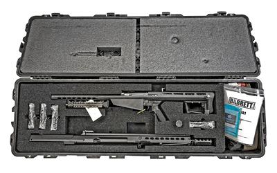 M107A1 Deployment Kit, Semi-automatic, 50 BMG, 29"Fluted Barrel, Hydraulic Buffer System, Black Finish, Synthetic Stock, 4-10Rd Mags, Operators Tool Kit, Sling, Cleaning Kit, Spare Parts Kit, Manual, Pelican Hard Case 16296
