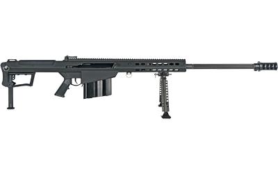 M107A1, Semi-automatic, 50 BMG, 20", Black, Bipod, 10 Rounds, Front/Rear Flip Sights, Synthetic 19351