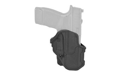 T-Series, L2C, Right Hand, Black, Fits Glock 17/19/22/23/31/32/45 with X300, Polymer 410400BKR