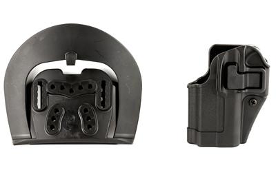 CQC SERPA Holster With Belt and Paddle Attachment, Fits Glock 29/30/39, Left Hand, Black 410530BK-L