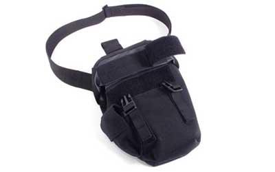 Omega Elite Gas Mask Pouch, Black 56GM00BK