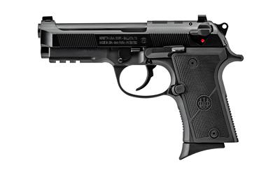92X RDO FR Compact, Double Action/Single Action,Semi-automatic, Metal Frame Pistol, 9MM, 4.3" Barrel, Aluminum, Black Anodized, Polymer Grip, Fixed Sights, Manual Safety/Decocker, 10 Rounds, 2 Magazines, Front Picatinny Rail, OpticReady J92CR92070