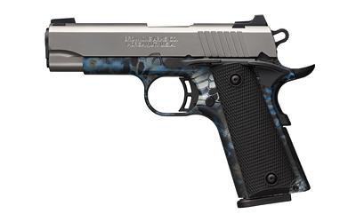 1911-380, Black Label Pro, Semi-automatic, Compact, 380ACP, 3.63, Aluminum, Stainless Steel, Kryptek Neptune Frame, Black Grips, 8Rd 051943492