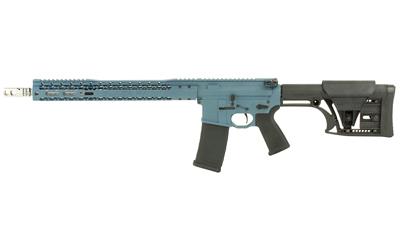 Competition 3G, Semi-Automatic, 556NATO, 16" Fluted 416R Stainless Steel Barrel, 1:11 Twist, Blue Titanium Finish, 17" SLM M-Lok Handguard, Nickel Boron Coated BCG, MAGPUL MOE Grip & Luth AR MBA-1 Buttstock, BRO 3.5lb DIT Trigger BRO-COMP3G-BLUTI-16