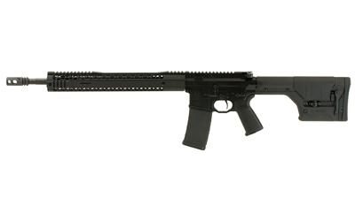 Predator, Semi-Automatic, 556NATO, 18" Fluted 416R Stainless Steel Barrel, 1:8 Twist, Black Finish, 15" SLM MLOK Handguard, Adjustable Gas Block, Magpul MOE Grip & Precision Rifle Stock, Nickle Boron Coated BCG, BRO 3.5 DIT Trigger BRO-PREDATOR-BLK-18