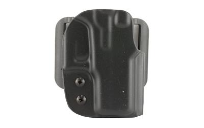 Outside the Waistband Holster, Fits Glock 26/27/33, Left Hand, Black, with Adjustable Sting Ray Loop HOLX000862112593