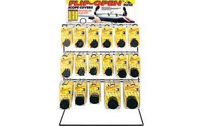 Display, Flip-Up, 50 Pieces, Black 72048