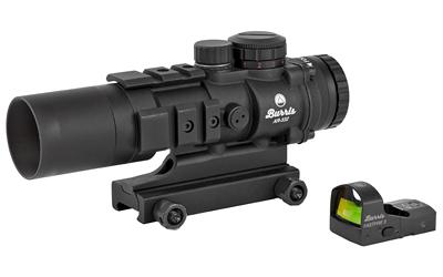 AR-332, Rifle Scope, 3X-32mm, Fastfire 3 Package Promotion, AR-Prism, Ballistic 3X Reticle, Illuminated Reticle, FastFire3, Anti-Reflection Device, & Case, .50MOA/3MOA Dot, Matte Black Finish 300175