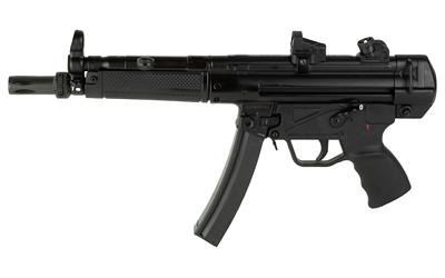 AP5, Semi-automatic, Roller-Lock Action, 9MM, 8.9" Barrel, Black, Shield SMS2 Optic & Mount, 30 Rounds, 2 Magazines HG6034V-N