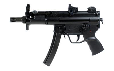 AP5, Semi-automatic, Roller-Lock Action, 9MM, 5.75" Barrel, Black, Shield SMS2 Optic & Mount, 30 Rounds, 2 Magazines HG6035V-N