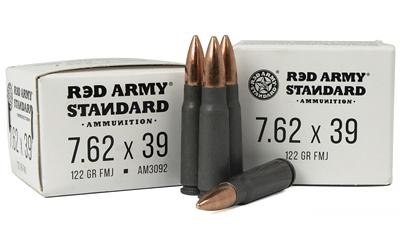 Red Army Standard White, 762X39, 122Gr, Full Metal Jacket, 20 Round Box AM3092
