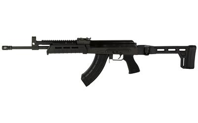 VSKA Tactical, Semi-automatic, AK, 7.62X39, 16.5" Barrel, Matte Finish, Black, Magpul MOE AK Grip, Folding Stock, Adustable Sights, Magpul MOE AK Handguard, Gas Tube Picatinny Rail, 30 Rounds, 1 Magazine RI4388-N