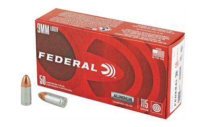 Blazer, 9MM, 115Gr, Full Metal Jacket, Aluminum Case, 50, 1000 CAL9115