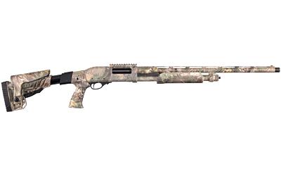 335, Pump-Action Shotgun, 12 Gauge 3.5", 24" Barrel, 3 Choke Tubes, Fiber Optic Sight, Adjustable Synthetic Stock, Realtree Camo, 5Rd 930.140