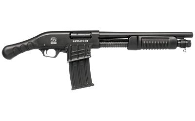 Honcho, Pump, 12Ga 3", 14" Barrel, Black Finish, Bird's Head Grip, Cylinder, 3", 5Rd, w/Spring-Assist CF930-172