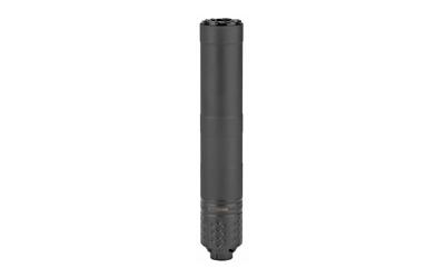 MOD9, Suppressor, Aluminum, Black Finish, 9MM, 7.7" Length, Weighs 10 oz, 1/2X28 Thread Pitch, Disassembly Tool Included MOD9