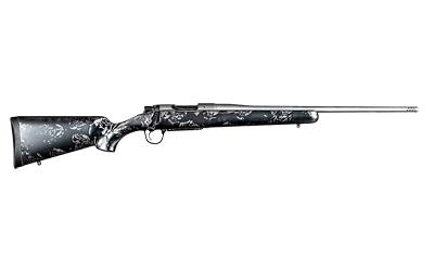 Mesa FFT Titanium, Bolt Action Rifle, 6.5 Creedmoor, 20" Natural Stainless Barrel, Muzzle Brake, Natural Titanium Finish, Natural Carbon Stock w/Metallic Gray Accents, 4 Rounds, Right Hand 801-01123-00