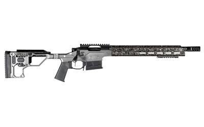 MPR, Bolt Action Rifle, 223 Remington, 16" Carbon Fiber Barrel, Threaded 5/8x24", Adjustable Side Baffle Brake, Cerakote Finish, Black, Aluminum Chassis, Anodized Finish, Tungsten, Carbon Fiber M-LOK Forend, Folding Stock, 20 MOA Rail, Trigger Tech Flat