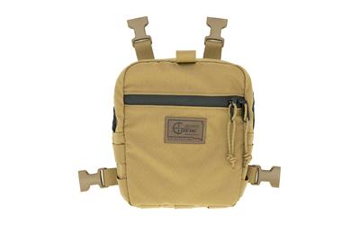 Quick Connect Binopack, Fabric Harness, Coyote BPM1002
