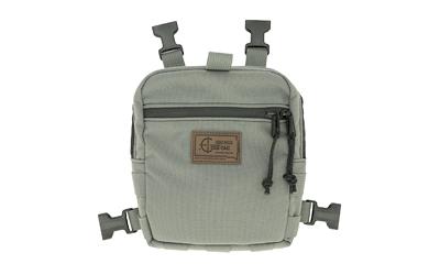 Quick Connect Binopack, Fabric Harness, Wolf Grey BPM1006