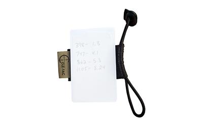 Cheat Sheet, DOPE Card, Universal Fit, Black CH1001