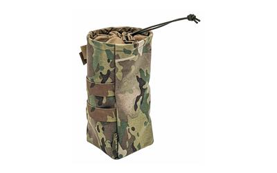 Tripod Water Bottle Holder, 4"x4"x9", 1000 Denier Nylon, Multicam TW1003