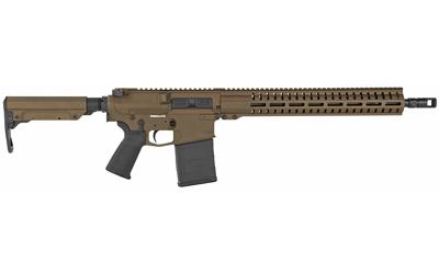 Resolute 300, Semi-automatic Rifle, 308WIN, 16.1" Barrel, Midnight Bronze Cerakote, CMMG RipStock, 20Rd, Geissele SSA Two-Stage Trigger, Magpul MOE Grip, MLOK Handguard 38AEAC5-MB