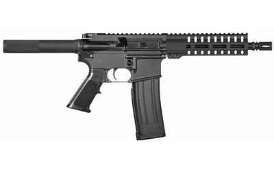 Mk4 Banshee 100, Semi-automatic Pistol, 5.7X28MM, 8" Barrel, 1:9 Twist, Aluminum Frame, Black Anodized Finish, CMMG Pistol Receiver Extension, Ambi Sling Plate, A2 Comp, Threaded 1/2-28, CMMG RML7 MLOK Hand Guard, 40 Rd CMMG Magazine 54A2427