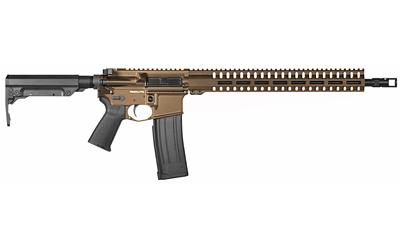 Mk4 Resolute 300, Semi-automatic Rifle, 5.7X28MM, 16.1" Barrel, 1:9 Twist, Aluminum Frame, Midnight Bronze Cerakote, CMMG RipStock, SV Brake, Threaded 1/2-28, CMMG RML15 MLOK Hand Guard, CMMG 40Rd Magazine 54A3FF3-MB