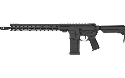 Resolute MK4, Semi-automatic Rifle, 5.7X28MM, 16.1" Barrel, Threaded 1/2x28, ZEREOED SR Brake, Cerakote Finish, Armor Black, 15" Free Float M-LOK Handgard, ZEROED Polymer Grip, CMMG Ripstock, Manual Safety, 32 Rounds, 1 Magazine 54A40BE-AB