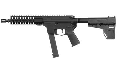 MkGs PSB, Semi-automatic Pistol, 9MM, 8.5" Barrel, 1:10 Twist, 1/2x28, Aluminum Frame, Black Finish, Magpul MOE Pistol Grip, 33Rd, KAK Shockwave Brace and Tube 99A51DC