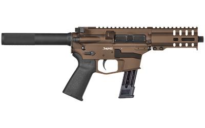 Banshee 300, MK17, Semi-automatic, 9mm, AR, 5" Barrel, Threaded 1/2x28, Thread Protector, Midnight Bronze Cerakote Finish, Magpul MOE Pistol Grip, Pistol Tube, RML4 M-Lok Handguard, 21Rd PT-92A17DA-MB