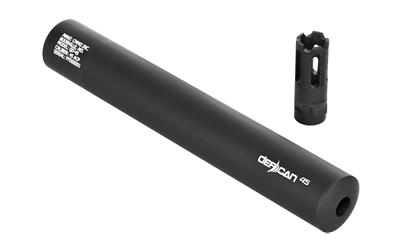 DEFCAN 45, Suppressor, 45ACP, Aluminum, Black Finish, Quick Detach, Includes Mount QD-45