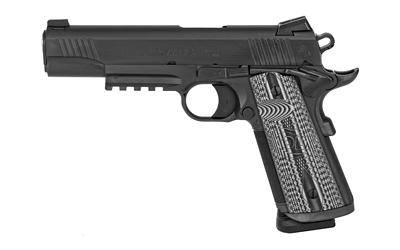 Combat Unit Rail Gun Model, Semi-automatic, 9MM, 5" Barrel, Steel Frame, Black Finish, 9Rd, 1 Magazine O1082RGCCU