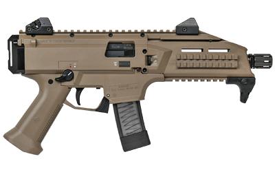 SCORPION EVO 3 S1 9MM FDE 1/2X28 THRD 10RD