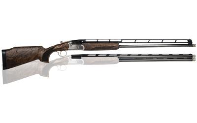 All-American Trap Combo, 12 Gauge, 3" Chamber, 32" Barrel, Silver Finish, Walnut Stock, 2 Rounds 06582