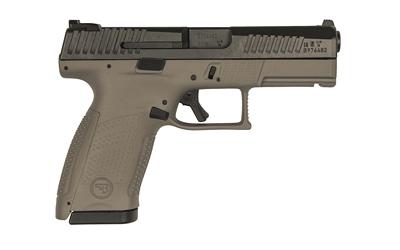 P-10 C, Striker Fired, Semi-automatic, Polymer Frame Pistol, Compact, 9MM, 4.02" Barrel, Nitride Slide Finish, Flat Dark Earth, 3 Interchangeable Backstraps, Fixed Sights, Integrated Trigger Safety, 10 Rounds, Reversible Magazine Catch 81532