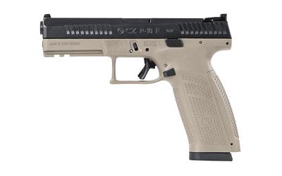 P-10 F, Striker Fired, Semi-automatic, Polymer Frame Pistol, Full Size, 9MM, 4.5" Barrel, Nitride Slide Finish, Flat Dark Earth, 3 Interchangeable Backstraps, Fixed Sights, Integrated Trigger Safety, 10 Rounds, Reversible Magazine Catch 81541